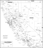 Download CALIFORNIA STATE Map to print